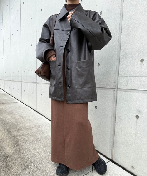 select MOCA by son（セレクトモカバイソン）の「ステンカラーフェイク