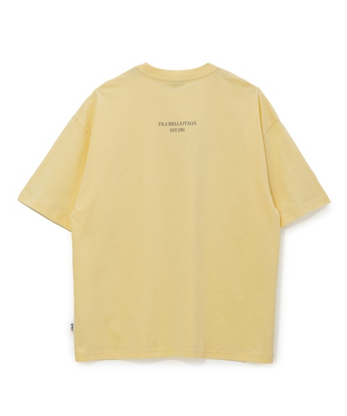 FILA(フィラ)の「S/Sプリント Tシャツ(Tシャツ/カットソー・レディース・イエロー・S/M/L)」の3枚目の写真