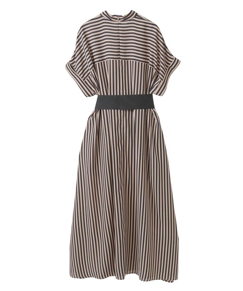 Tiara（ティアラ）の「ストライププリントバイカラーベルトワンピース（ワンピース・レディース・ホワイト・FREE）」の19枚目の写真