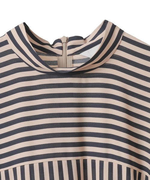 Tiara（ティアラ）の「ストライププリントバイカラーベルトワンピース（ワンピース・レディース・ホワイト・FREE）」の20枚目の写真