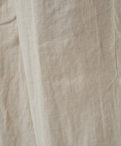 markaware(マーカウェア)の「【marka/MARKAWARE】TRIPLE PLEATED EASY TROUSERS(その他パンツ・メンズ・ブラック/ナチュラル・1/2)」の4枚目の写真