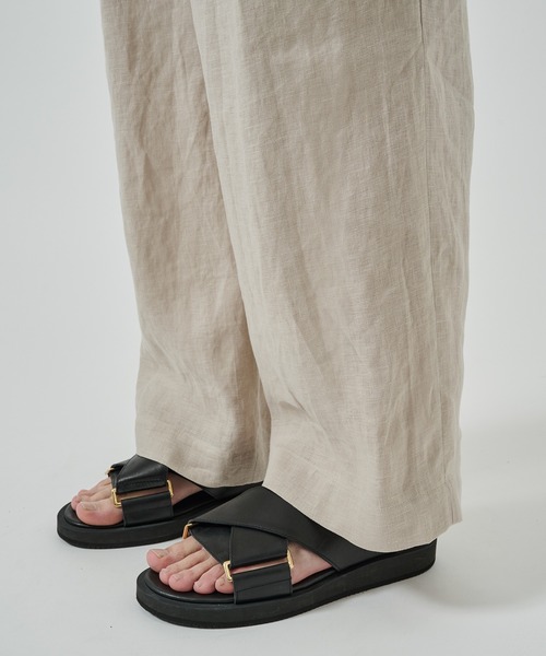 marka/MARKAWARE】TRIPLE PLEATED EASY TROUSERS（その他パンツ