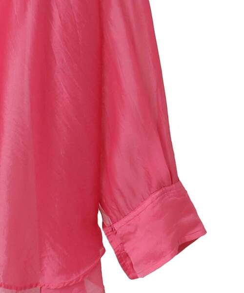 CURRENTAGE/カレンテージ】Silk capra shirt 【公式通販】