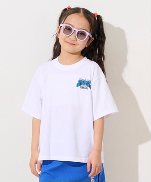 X-girl Stages(エックスガールステージス)の「グミバニーバックプリント半袖Tシャツ(Tシャツ/カットソー・キッズ・ブラック/オフホワイト・130cm/140cm/90cm/110cm/120cm/80cm/100cm)」の15枚目の写真