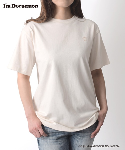 Flowering(フラワーリング)の「I’M DORAEMON/半袖Tシャツ(Tシャツ/カットソー・レディース・グレー/アイボリー・M/L)」の19枚目の写真