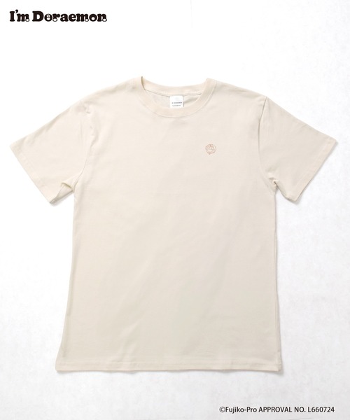 Flowering(フラワーリング)の「I’M DORAEMON/半袖Tシャツ(Tシャツ/カットソー・レディース・グレー/アイボリー・M/L)」の7枚目の写真