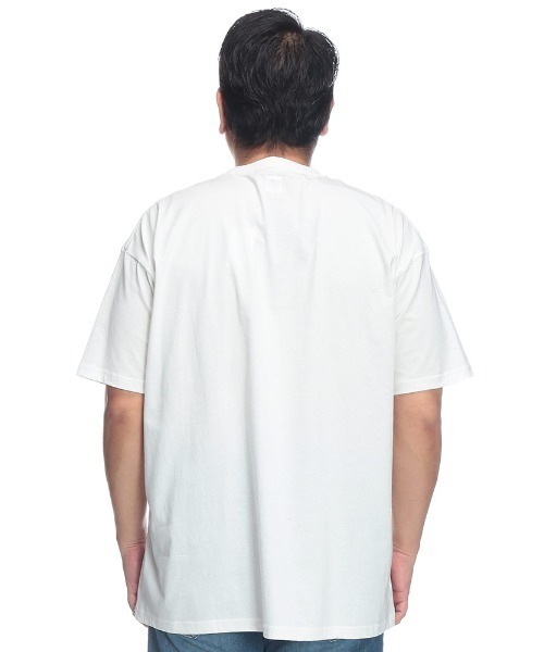 EDWIN(エドウィン)の「EDWIN (エドウィン) デニムポケット クルーネック 半袖 Tシャツ WHITE(Tシャツ/カットソー・メンズ・ホワイト・3L/4L/5L)」の4枚目の写真