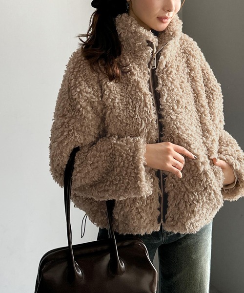 セール】【mily bilet】ふわふわのボリューム感♪フェイクレザーテープ