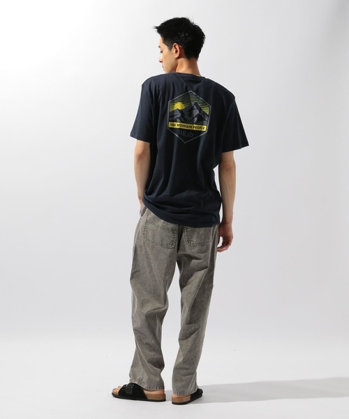 niko and...（ニコアンド）の「ワイドケミカルベイカーパンツ（その他パンツ・メンズ・ブラック/アイボリー/ブルー/カーキ・MEDIUM/LARGE）」の5枚目の写真