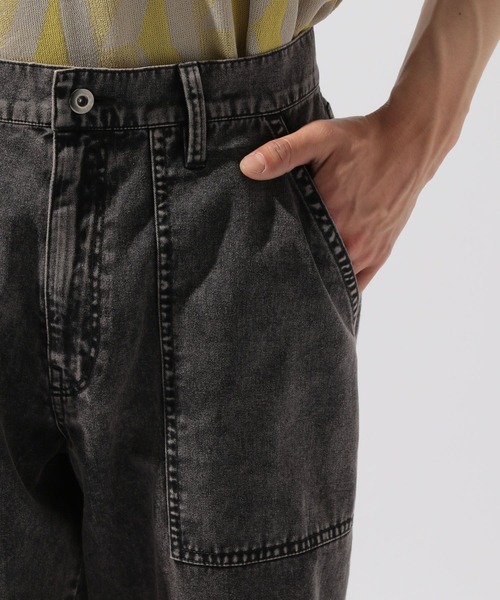 niko and...（ニコアンド）の「ワイドケミカルベイカーパンツ（その他パンツ・メンズ・ブラック/アイボリー/ブルー/カーキ・MEDIUM/LARGE）」の14枚目の写真