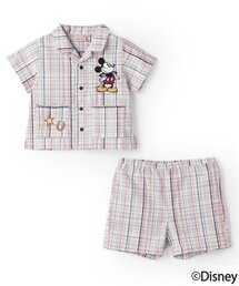 【Disney】開衿シャツセットアップ
