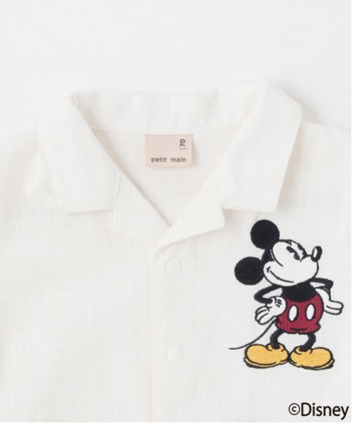 petit main（プティマイン）の「【Disney】開衿シャツセットアップ（その他ベビーウェア・キッズ・キナリ/カラフル・80ｃｍ/70cm）」の9枚目の写真