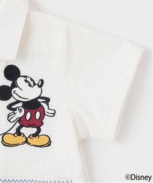 petit main（プティマイン）の「【Disney】開衿シャツセットアップ（その他ベビーウェア・キッズ・キナリ/カラフル・80ｃｍ/70cm）」の10枚目の写真