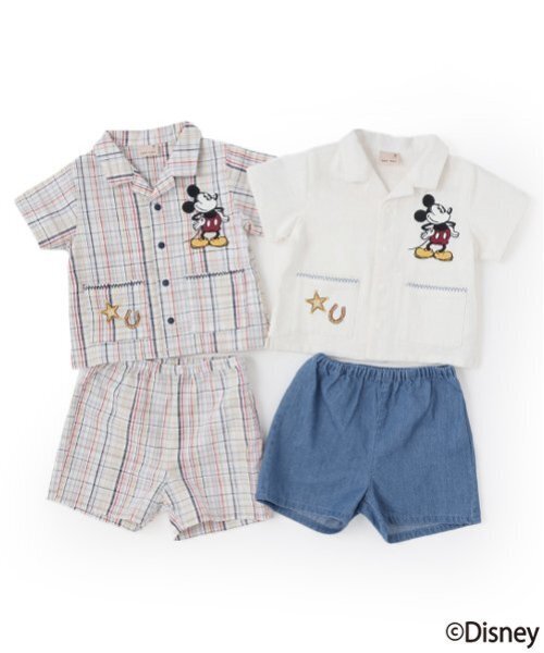 petit main（プティマイン）の「【Disney】開衿シャツセットアップ（その他ベビーウェア・キッズ・キナリ/カラフル・80ｃｍ/70cm）」の18枚目の写真