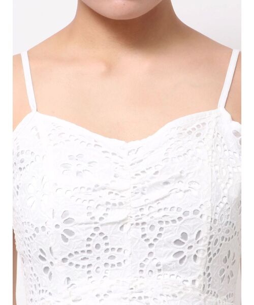 dazzlin(ダズリン)の「ギャザーリボンミニワンピース(ワンピース・レディース・チャコールグレー/ライトブルー/ブラウン/オフホワイト/ピンク/アイボリー/その他1・SMALL/MEDIUM)」の22枚目の写真