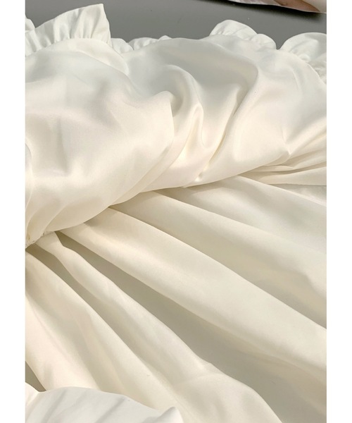 SALTMINT(ソルトミント)の「《韓国ファッション》2wayぺプラムチューブトップ-上品カジュアルな大人の一枚-(チューブトップ・レディース・ホワイト/ブラック/ベージュ/ホワイト×ブラック・FREE)」の21枚目の写真