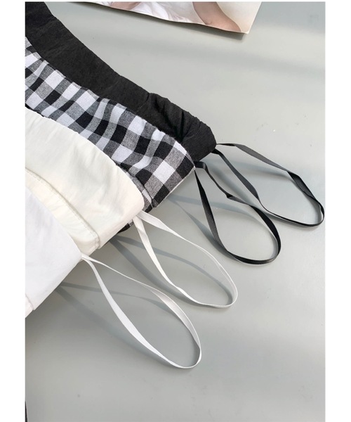 SALTMINT(ソルトミント)の「《韓国ファッション》2wayぺプラムチューブトップ-上品カジュアルな大人の一枚-(チューブトップ・レディース・ホワイト/ブラック/ベージュ/ホワイト×ブラック・FREE)」の12枚目の写真