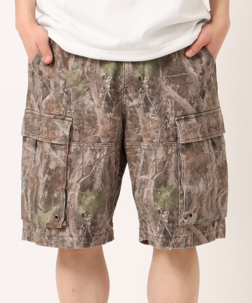 balanciaga似　camo baggy shorts カモショーツ Balenciaga Camouflage Cargo Baggy Shorts – FyouGrails