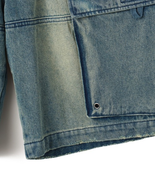 atmos（アトモス）の「atmos Baggy Cargo Shorts / アトモス バギー カーゴ ショーツ（その他パンツ・メンズ・ブルー/ブラック/カモフラージュ・M/L/XL/XXL）」の11枚目の写真