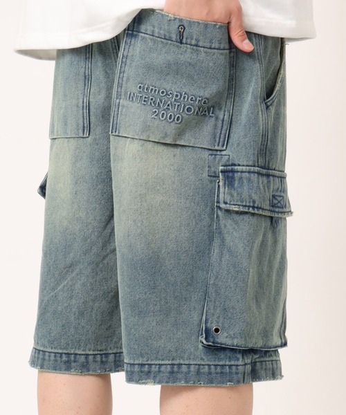 atmos（アトモス）の「atmos Baggy Cargo Shorts / アトモス バギー カーゴ ショーツ（その他パンツ・メンズ・ブルー/ブラック/カモフラージュ・M/L/XL/XXL）」の13枚目の写真