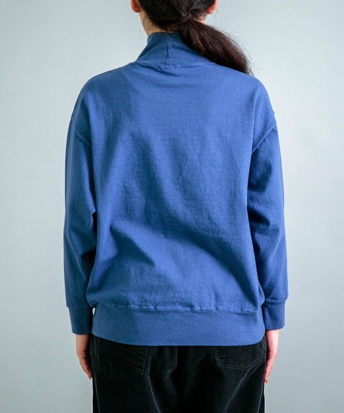 OMNIGOD womens / オムニゴッド] 8/天竺 ハイネックマニッシュ