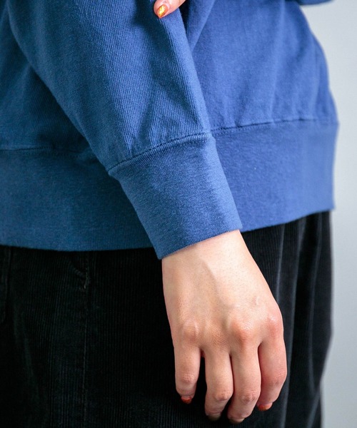 OMNIGOD womens / オムニゴッド] 8/天竺 ハイネックマニッシュ