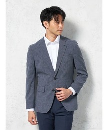 【ストレッチ】ジャケット 2つボタン 高通気 軽量 リッケンバッカー