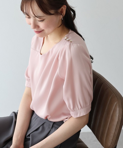 アシンメトリーネックブラウス BLUEEAST アシンメトリーネックブラウス : マルイ(丸井)Yahoo!店