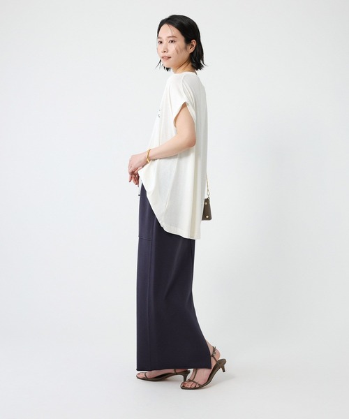 BABYLONE 裏毛イージーロングスカート BABYLONE｜裏毛イージーロングスカート | Rakuten Fashion(楽天