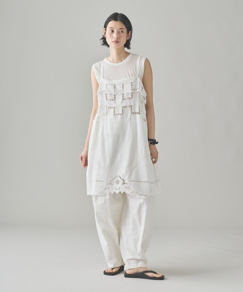 Curensology(カレンソロジー)/カットワーククロスブラウス