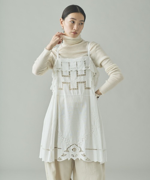 Curensology(カレンソロジー)/カットワーククロスブラウス（シャツ