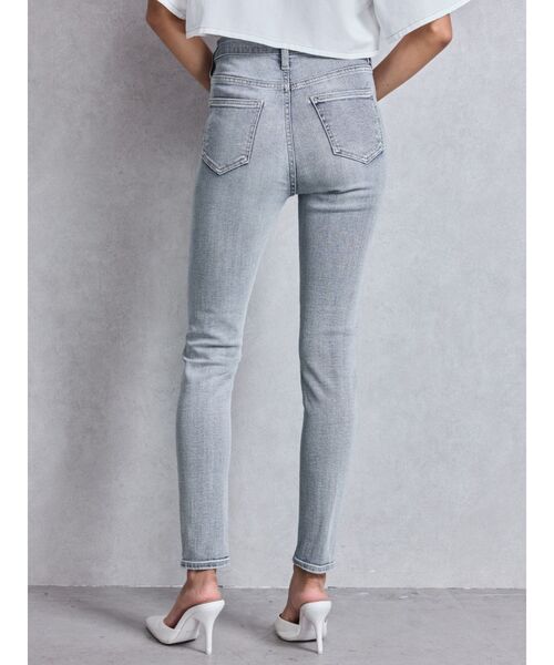 GYDA（ジェイダ）の「ハイウエストワンウォッシュスキニーパンツ（デニムパンツ・レディース・ブラック/ライトブルー・X-SMALL/XX-SMALL/SMALL/MEDIUM/LARGE）」の6枚目の写真