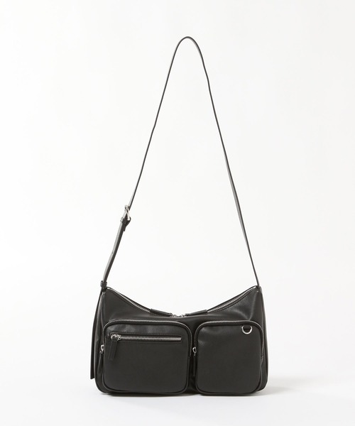 LOWRYS FARM(ローリーズファーム)の「ポケツキショルダーBAG 497882(ショルダーバッグ・レディース・アイボリー/ブラック/ブラウン・FREE)」の10枚目の写真