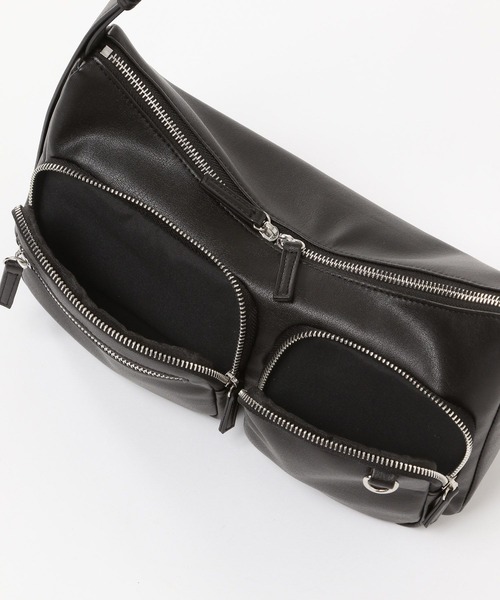 LOWRYS FARM(ローリーズファーム)の「ポケツキショルダーBAG 497882(ショルダーバッグ・レディース・アイボリー/ブラック/ブラウン・FREE)」の20枚目の写真