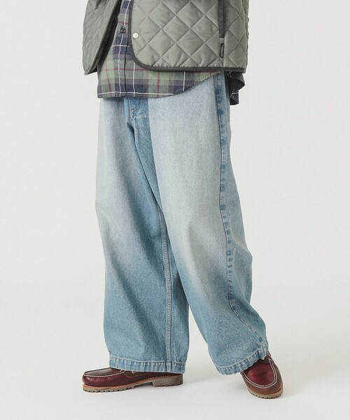 BEAMS（ビームス）の「ワイドストレート バルーン デニムパンツ（デニムパンツ・メンズ・ブラック/インディゴブルー・XL/L/M/S）」の22枚目の写真