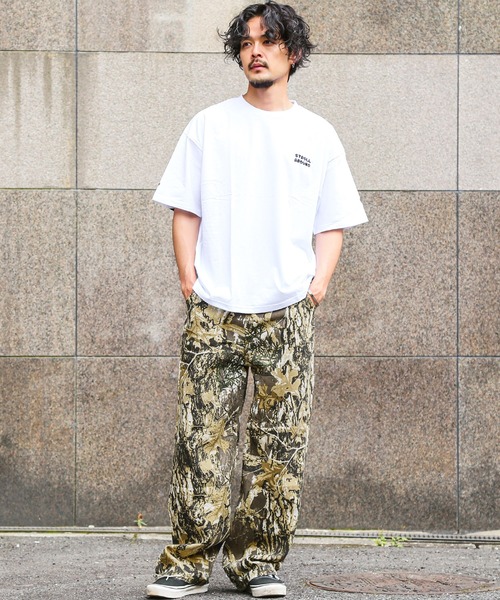 リアルツリー柄デニムパンツ（デニムパンツ）｜LUXSTYLE（ラグ