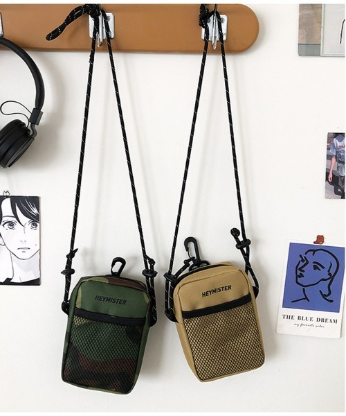 NEW GENTLEMAN(ニュージェントルマン)の「コ-チェラ ミニ ショルダーバッグ(ショルダーバッグ・メンズ・ベージュ/カモフラージュ/ホワイト/ブラック/オリーブ・FREE)」の17枚目の写真