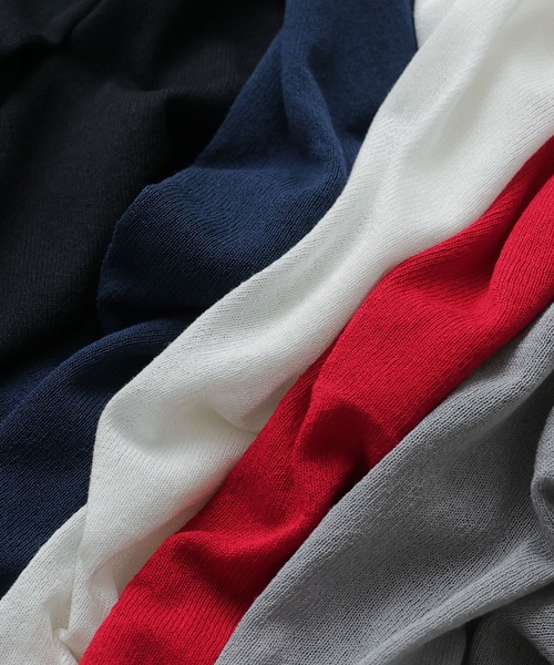 etoll.(エトル)の「UVカットクルーネックシアーカーディガン(カーディガン/ボレロ・レディース・レッド/ブラック/ネイビー/グレー/オフホワイト・M)」の13枚目の写真