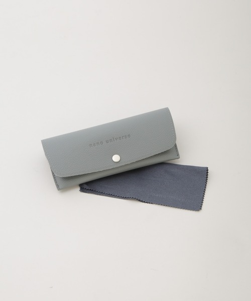 NANO universe(ナノユニバース)の「アイウェア サングラス/オーバル型 セルフレーム(サングラス・メンズ・ブラック/グレー・FREE)」の8枚目の写真