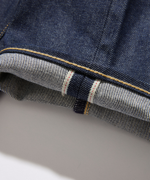 Levis PReMIUM(リーバイスプレミアム)の「LEVI’S(R)/リーバイス(R) 別注 501(R) セルビッジ リジッド【L30】(デニムパンツ・メンズ・ダークブルー・29/30/31/32/33/34/36/38)」の6枚目の写真