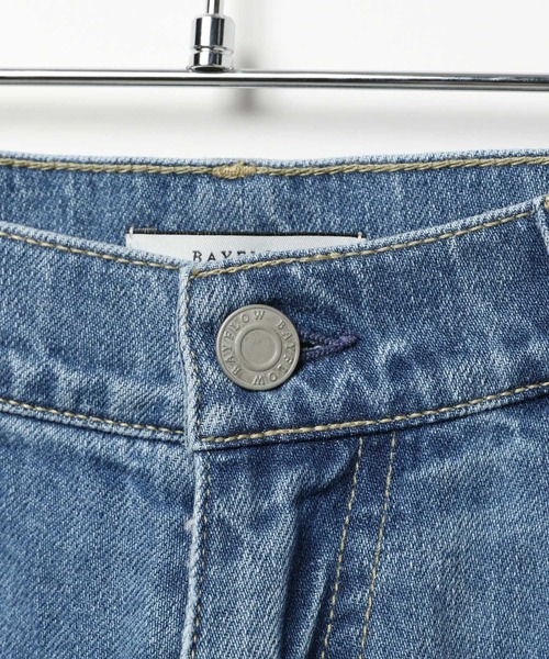 BAYFLOW（ベイフロー）の「コットンリネンダメージデニムパンツ（デニムパンツ・メンズ・ネイビー/サックスブルー・MEDIUM/LARGE）」の9枚目の写真