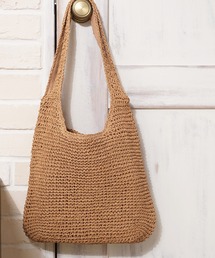 編み込み トートバッグ / Braided Tote Bag / ホーボーバッグ 軽量