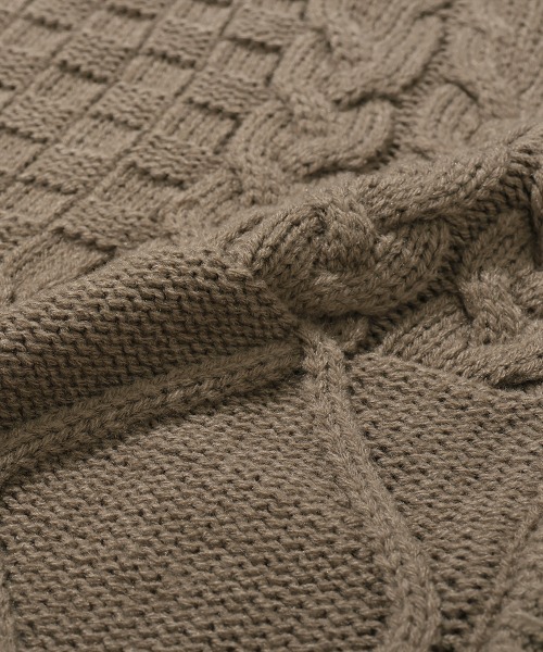 KRIFF MAYER Lady's Collection(クリフメイヤーレディースコレクション)の「【体系カバー】デニムドッキングカーデ(カーディガン/ボレロ・レディース・ライトグレー/チャコール/ベージュ/オレンジ・LARGE/MEDIUM)」の16枚目の写真