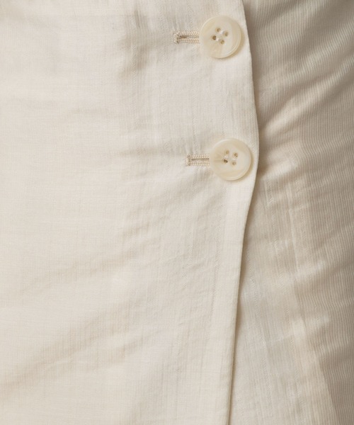 A part by（アパートバイ）の「シアースカートツキパンツ（その他パンツ・レディース・オフホワイト・FREE）」の7枚目の写真