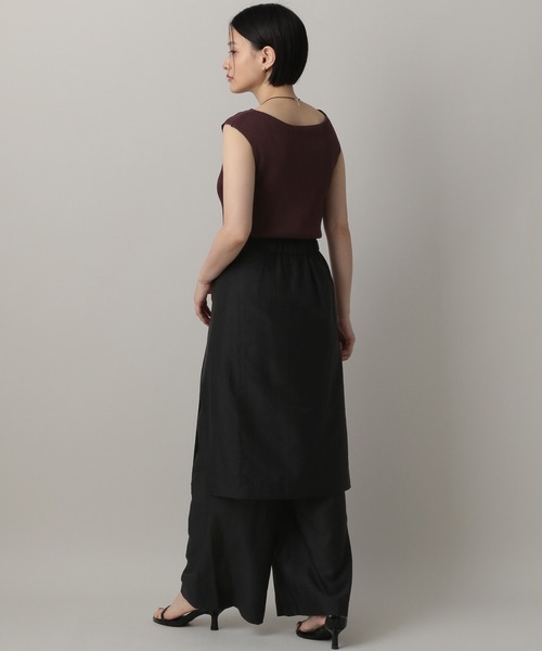 A part by（アパートバイ）の「シアースカートツキパンツ（その他パンツ・レディース・オフホワイト・FREE）」の12枚目の写真