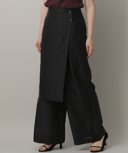 A part by（アパートバイ）の「シアースカートツキパンツ（その他パンツ・レディース・オフホワイト・FREE）」の14枚目の写真