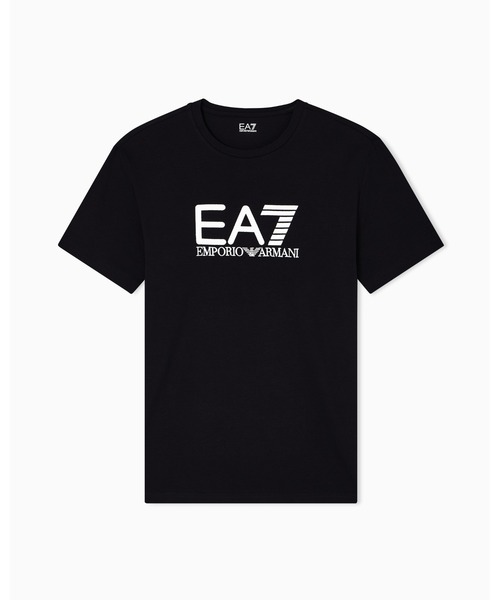 EMPORIO ARMANI EA7(エンポリオアルマーニイーエーセブン)の「<オンライン限定>【エンポリオ アルマーニ EA7】Visibility 半袖Tシャツ コットン ストレッチジャージー(Tシャツ/カットソー・メンズ・ブラック×ホワイト/コバルトブルー/ライトグリーン/ブルーグリーン・SMALL/MEDIUM/LARGE/X-LARGE/XX-LARGE/X-SMALL/XX-SMALL/XXX-LARGE)」の5枚目の写真