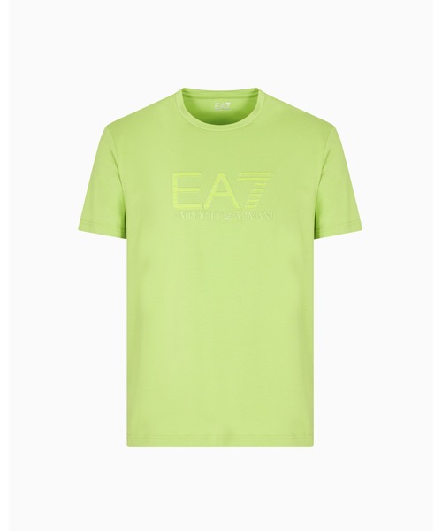 tシャツ 「エンポリオ アルマーニ EA7」Visibility クルーネックTシャツ コットン メンズ EA7 tシャツ 「オンライン限定」「エンポリオ アルマーニ EA7