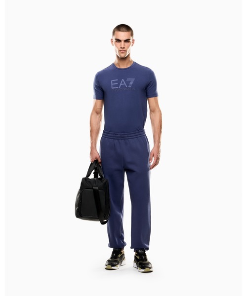 EMPORIO ARMANI EA7(エンポリオアルマーニイーエーセブン)の「<オンライン限定>【エンポリオ アルマーニ EA7】Visibility 半袖Tシャツ コットン ストレッチジャージー(Tシャツ/カットソー・メンズ・ブラック×ホワイト/コバルトブルー/ライトグリーン/ブルーグリーン・SMALL/MEDIUM/LARGE/X-LARGE/XX-LARGE/X-SMALL/XX-SMALL/XXX-LARGE)」の15枚目の写真