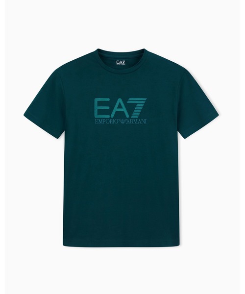 EMPORIO ARMANI EA7(エンポリオアルマーニイーエーセブン)の「<オンライン限定>【エンポリオ アルマーニ EA7】Visibility 半袖Tシャツ コットン ストレッチジャージー(Tシャツ/カットソー・メンズ・ブラック×ホワイト/コバルトブルー/ライトグリーン/ブルーグリーン・SMALL/MEDIUM/LARGE/X-LARGE/XX-LARGE/X-SMALL/XX-SMALL/XXX-LARGE)」の8枚目の写真